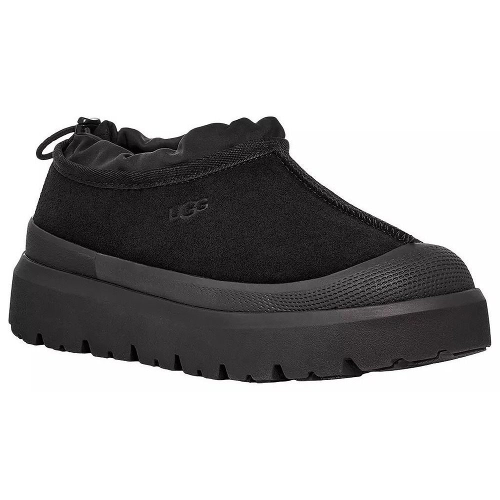 UGG Tasman Weather Hybrid Boots Black Waterproof Suede Mens Sz 8 NWB New